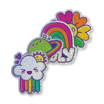 Ooly Stickiville Happy Rainbows Holographic Vinyl Sticker Pack