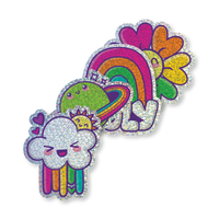 Ooly Stickiville Happy Rainbows Holographic Vinyl Sticker Pack