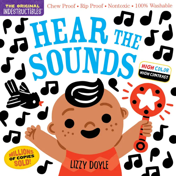 *NEW* Indestructibles Books - Hear the Sounds