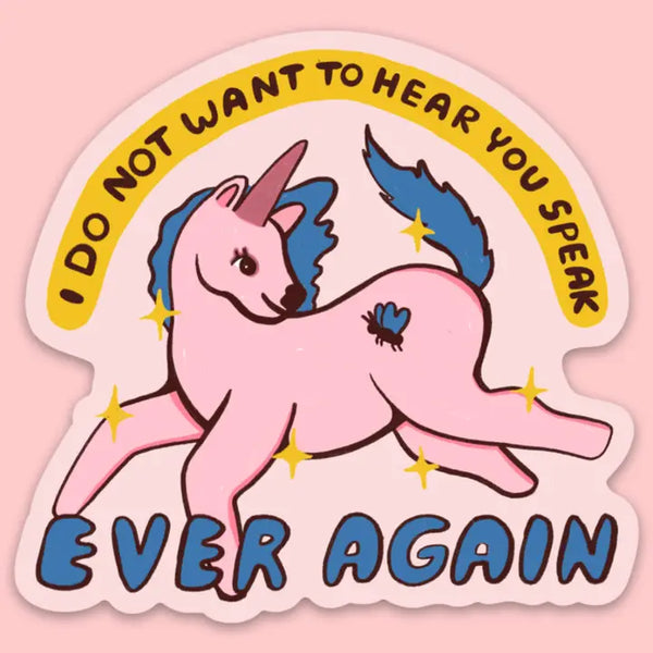 Tender Ghost 'Hear You Speak' Vinyl Sticker