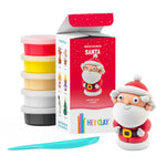 Fat Brain Hey Clay Winter Holiday Claymates - Santa