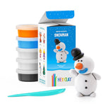 Fat Brain Hey Clay Winter Holiday Claymates - Snowman