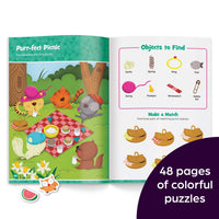 *COMING SOON* Baby Animal Hidden Pictures Puffy Sticker Playscenes