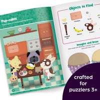 *COMING SOON* Baby Animal Hidden Pictures Puffy Sticker Playscenes