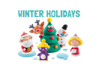 Fat Brain Hey Clay Winter Holiday Claymates