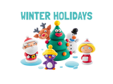 Fat Brain Hey Clay Winter Holiday Claymates