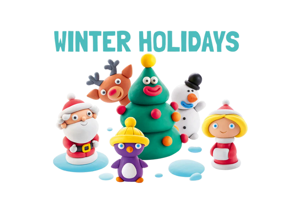 Fat Brain Hey Clay Winter Holiday Claymates