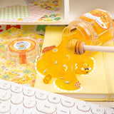 *NEW* Kawaii Slime Company Homemade Honey Clear Slime Jar