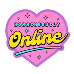 *NEW* Krystan Saint Cat 'Horrendously Online' Vinyl Sticker