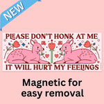 *NEW* Tender Ghost 'Please Don't Honk' Bumper Magnet