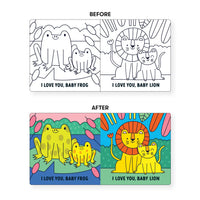 *NEW* Mudpuppy Color Magic Bath Book: I Love You, Baby