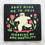 Tender Ghost 'Ignoring My Own Mortality' Vinyl Sticker