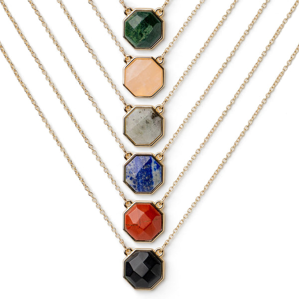 Soul Stacks Intentions Pendant Necklace