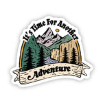 Big Moods 'It's Time For Another Adventure' Vinyl Sticker