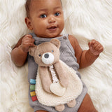 Itzy Ritzy Itzy Lovey Plush with Teether - Bear