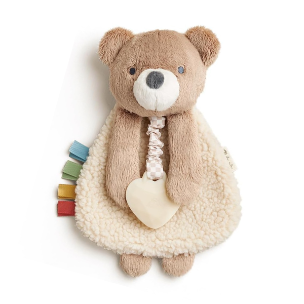 Itzy Ritzy Itzy Lovey Plush with Teether - Bear