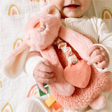 Itzy Ritzy Itzy Lovey Plush with Teether - Bunny