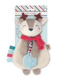 Itzy Ritzy Itzy Lovey Holiday Plush with Teether - Reindeer