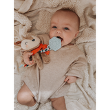 Itzy Ritzy Itzy Lovey Holiday Plush with Teether - Reindeer