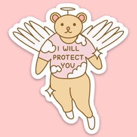 *NEW* Tender Ghost 'I Will Protect You' Vinyl Sticker