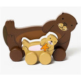 Jack Rabbit Creations Big & Little Sea Otter Push Toy