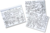 Melissa & Doug Jumbo Coloring Pad - Town