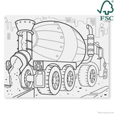 Melissa & Doug Jumbo Coloring Pad - Vehicles