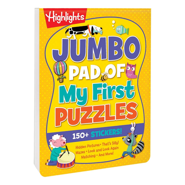 *COMING SOON* Jumbo Pad of My First Puzzles
