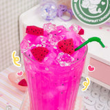 *COMING SOON* Kawaii Slime Company Mango Dragonfruit Lemonade Refresher Jelly Cube Signature Dome™ Slime