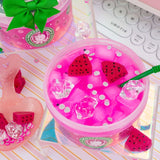 *COMING SOON* Kawaii Slime Company Mango Dragonfruit Lemonade Refresher Jelly Cube Signature Dome™ Slime