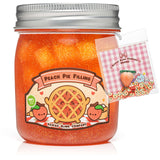 *NEW* Kawaii Slime Company Peach Pie Filling Jelly Cube Slime