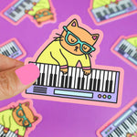 *NEW* Turtle's Soup Keyboard Cat Vinyl Sticker