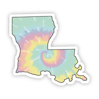 Big Moods Louisiana Colorful Vinyl Stickers