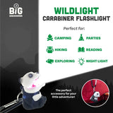 *NEW* Wildlight Animal Carabiner Flashlight - Panda