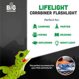 *NEW* Lifelight Animal Carabiner Flashlight - Green Lizard