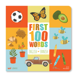Lil' Libros 'First 100 Words in English and Spanish' Board Book