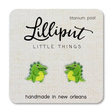 Lilliput Little Things Earrings - Alligators