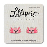 Lilliput Little Things Earrings - Axolotls