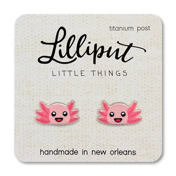 Lilliput Little Things Earrings - Axolotls