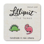 Lilliput Little Things Earrings - Dinosaurs