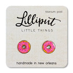 Lilliput Little Things Earrings - Donuts