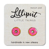 Lilliput Little Things Earrings - Donuts