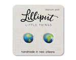 Lilliput Little Things Earrings - Planet Earth