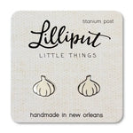 Lilliput Little Things Earrings - Garlic