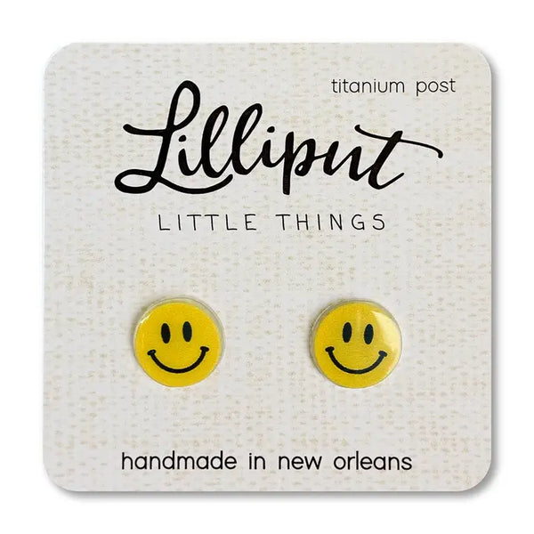 Lilliput Little Things Earrings - Happy Faces