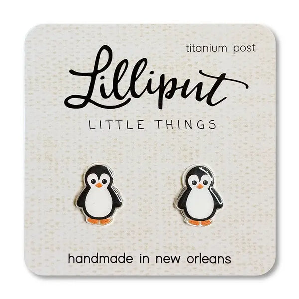 Lilliput Little Things Earrings - Penguins