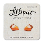 Lilliput Little Things Earrings - Pumpkin Pie