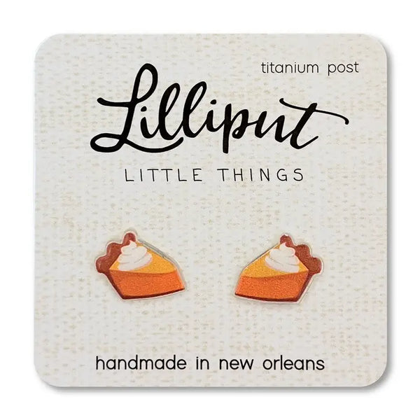 Lilliput Little Things Earrings - Pumpkin Pie