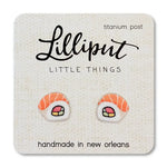 Lilliput Little Things Earrings - Sushi Rolls