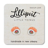 Lilliput Little Things Earrings - Sushi Rolls